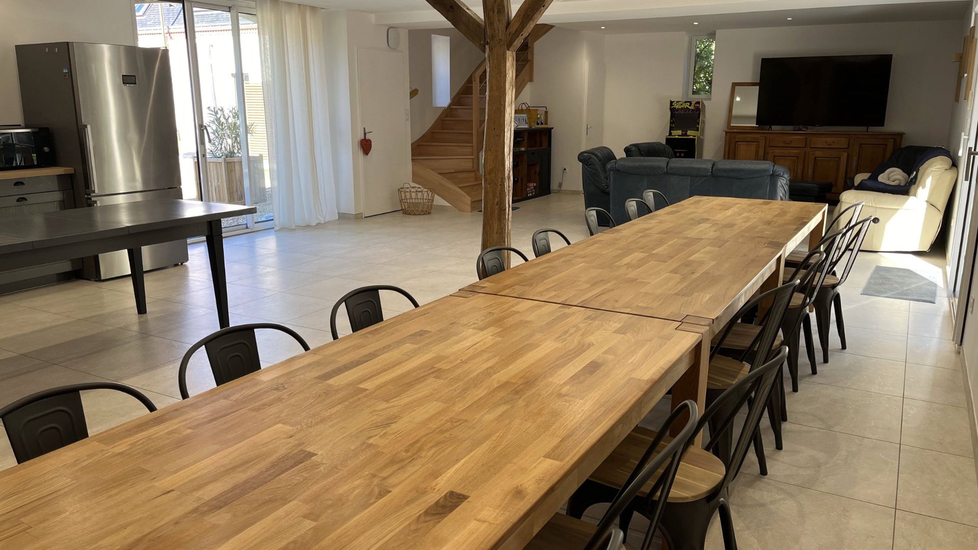 Gîte en Touraine pour grand repas familial